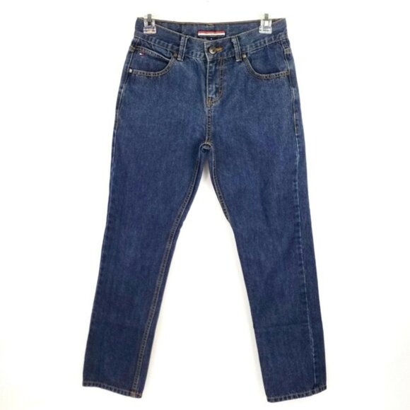 Tommy Hilfiger Rebel Medium Blue Wash Skinny Denim Jeans Girls 14 - Picture 9 of 9